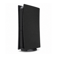 Coques latérales décoratives de remplacement en fibre de carbone personnalisées compatibles avec la console PS5
