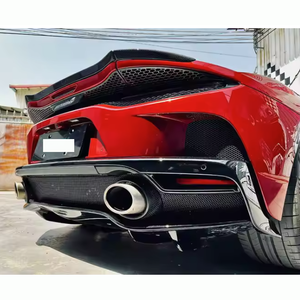 100% Real Dry Carbon Fiber Auto Accessories Body Kit Rear Bumper Diffuser Lip <strong>Spoiler</strong> Splitter for Mclaren <strong>GT</strong> - Product Image 3