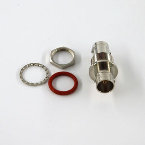 75 ओम विद्युत बैरल <span class=keywords><strong>BNC</strong></span> महिला महिला निविड़ अंधकार तार दिवार आरएफ समाक्षीय संबंधक करने के लिए एडाप्टर - Product Image 2