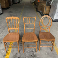 Chaise Louis moderne en plastique PP empilable, imitation bois, imperméable, polyvalente pour salle à manger, extérieur, restaurant, salon, hôpital
