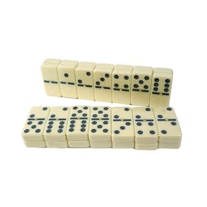Kaile double 6 jumbo domino set 28 tuiles taille de tournoi personnalisée 56*28*12mm pips points gros blocs de domino pour les jeux de <span class=keywords><strong>casino</strong></span> - Product Image 1