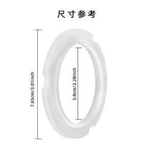 Anillo de Sellado de Silicona Basto de 58 mm para Cafeteras, Repuestos, Accesorio de Filtro - Product Image 2