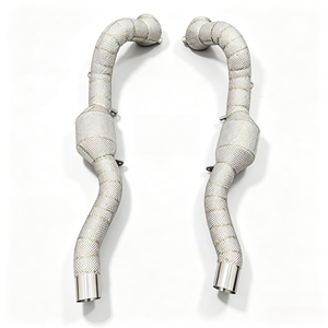 Sistema de Escape de Alto Rendimiento con Colector y Tubo de Bajada para Ferrari Roma 2020-2023 3.9T V8, Instalación Directa, Precio Competitivo de Fábrica - Product Image 6