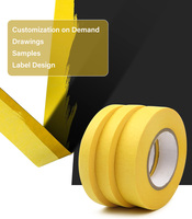 Papier texturé jaune avec adhésif en caoutchouc et thermofusible pour emballer les pots de fleurs et les jardinières - Décoratif, durable, anti-poussière