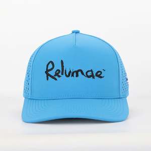 Casquette de baseball incurvée personnalisée OEM à 5 panneaux de haute qualité 100% polyester avec logo brodé pour le golf et le sport - Product Image 2