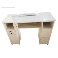 Table de manucure à ongles en marbre, mobilier Commercial de Salon, en métal, installations de loisirs contemporain, 1 pièce