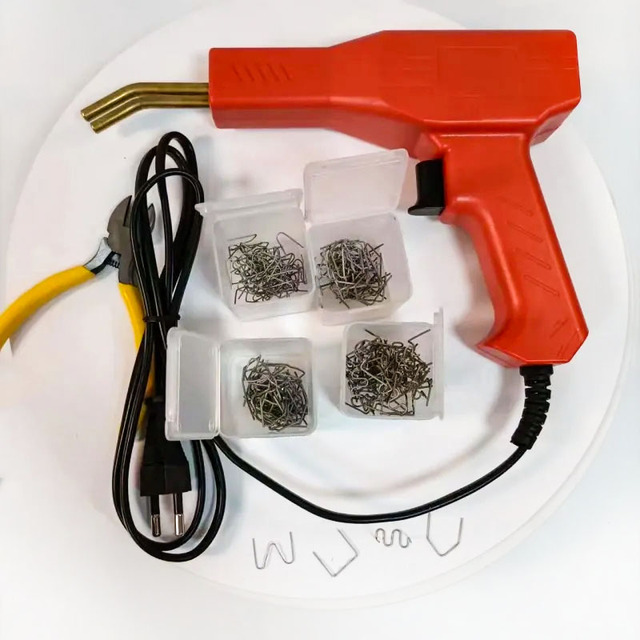 Automobile Bumper Plastic Repair Welder Welding Plastic Welding Tools Handy Repair Kit Plastic Welding Gun