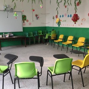 <span class=keywords><strong>Sillas</strong></span> <span class=keywords><strong>de</strong></span> plástico <span class=keywords><strong>baratas</strong></span> <span class=keywords><strong>de</strong></span> alta calidad con tablero <span class=keywords><strong>de</strong></span> escritura Color Metal Classroom School Classroom - Product Image 5