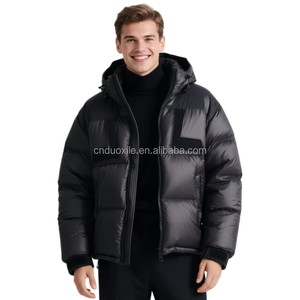 Veste Softshell Personnalisable Imperméable pour Homme, Style Biker, Décontractée, Type Baseball, en Duvet, avec Fermeture Éclair, à Capuche, pour l'Extérieur, Type Bomber, pour le <span class=keywords><strong>Ski</strong></span> - Product Image 4