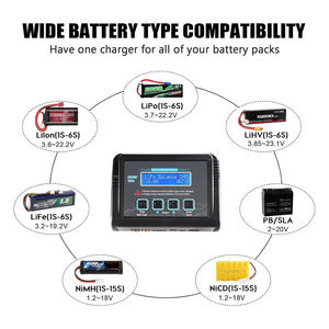 <b>LiPo</b> <b>Battery</b> <b>Charger</b> 150W 10A Balance Fast <b>Charger</b> for 1S-6S <b>LiPo</b>/Li-ion/Lif & 1-15S NiMH/NiCd RC Hobby <b>Batteries</b> - Product Image 6