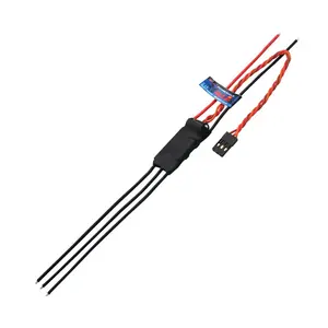 Maytech controlador de motor de avião, 12a esc, controlador de motor com ic para avião rc elétrico rtf, sem escova, modelo de avião de alta kv, motor