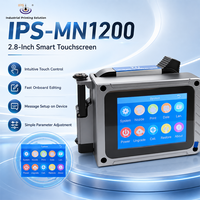 Imprimante à jet d'encre TIJ portable compacte IPS-MN1200 de 12,7 mm avec écran tactile de 2,8 pouces pour l'impression de codes de date