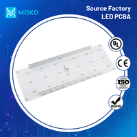 MOKO PCB de montage pour lampadaire LED COB haute puissance personnalisé avec substrat en aluminium et épaisseur de cuivre de 0,5 à 6,0 oz