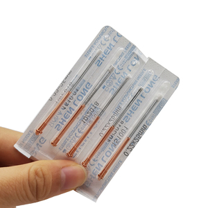Aiguilles d'<span class=keywords><strong>acupuncture</strong></span> stériles jetables de marque chinoise Shen Long, 500 pièces/boîte, manche en acier inoxydable ou en <span class=keywords><strong>cuivre</strong></span>, pour usage médical - Product Image 5