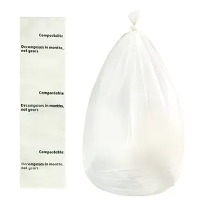 Биоразлагаемый blanc 30 л 50 л 100 л 120 л 260 л био привычки экстерьер логотип fermeture chat serage recycle формат sac poubelle