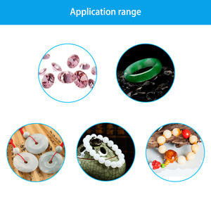 Takı değerleme için taşınabilir taş refraktometre dahili ışık, kırılma yağı ve aksesuarları - Product Image 6