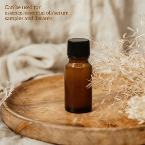 Clear Amber Glass <b>Dropper</b> <b>Bottle</b> for Essential Oils 30ml/50ml/10ml Square Shape for Packaging Infusions and Screen Printing - Product Image 6