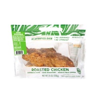 Deli-bolsas de plástico con cremallera para llevar comida, bolsas de embalaje de pollo tostado con asa