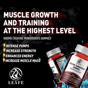 อะครีเอทีน HCl กัมมี่อาหารเสริมสำหรับออกกำลังกายก่อน5000มก. ครีเอตินการเจริญเติบโตของกล้ามเนื้อ - Product Image 3