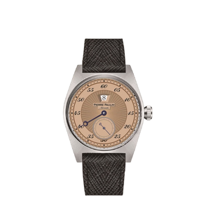 Montre mécanique automatique rétro de 38 mm avec boîtier en acier inoxydable, bracelet en cuir, étanche, unisexe - Product Image 5