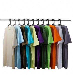 T-shirt pour homme à col rond, coupe classique, 100% coton, 350 grammes, de haute qualité, imprimé en sérigraphie, personnalisé, uni, écologique - Product Image 2