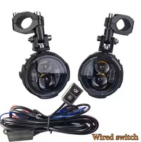 Projecteurs LED pour moto, adaptés aux motos et aux véhicules électriques, feux de route auxiliaires externes