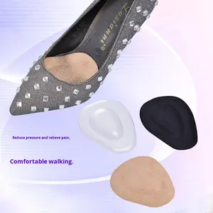 Coussinets invisibles pour l'avant-pied, patchs transparents antidérapants en gelée pour femmes, semelles pour fasciite <span class=keywords><strong>plantaire</strong></span>, pour sandales et talons hauts - Product Image 3