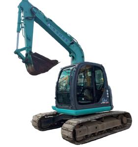 Excavadora usada de alta calidad Kobelco SK70SR, excavadora hidráulica de orugas de segunda mano de 7 toneladas SK50 SK60, gran oferta en Shanghai Yard - Product Image 1