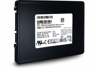 PM893 2.5 Inch SATA 6Gb/s Enterprise Internal SSD 7.68TB Server Solid State Drive MZ7L37T6HELA Server SSD - Product Image 4