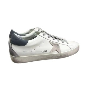 Zapatillas de Moda Premium de Diseñador 2026 de Cuero de Grano Completo Blanco Envejecido Ligeras de Verano Unisex Casuales con Banda Elástica para Hombre - Product Image 5