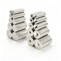 Aimant industriel puissant en néodyme NdFeB N35 N45SH N52 10x2mm 10x3mm 10x5mm 10x30mm Type Disque Cylindre Barre Permanent