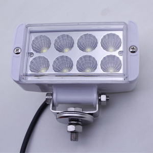 LED Boat Lights Bar Waterproof With White Housing Marine Deck Dock Lamps Flood Beam for <strong>Yacht</strong> Kayak Port Sailboat <strong>Sailing</strong>