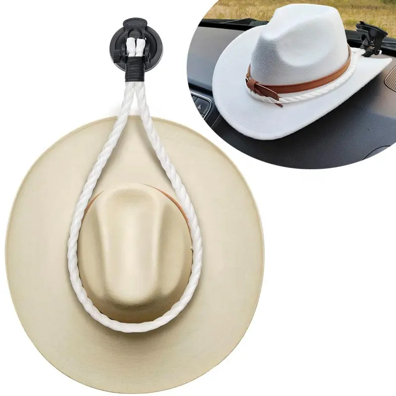 Cowboy Hat Rack Holder Para Parede Ajustável Cowboy Chapéus Wall Mount Organizer Plastic Car Hat Hanger para Caminhão