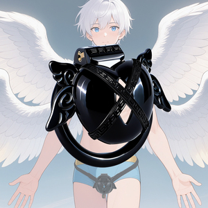 Dispositivo di Castità in ABS Nero Leggero e Versatile, Gabbia Bloccabile per Controllo del Pene, per Coppie Gay - Product Image 2