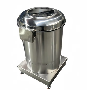 Vegetable Rotary <b>Drying</b> <b>Equipment</b> Stainless Steel Centrifuge for Food <b>Drying</b> Commercial Dewatering Machine Electric Heating - Product Image 3