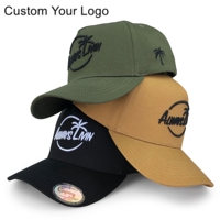 Topi bisbol kustom pribadi katun cokelat 100%, desain baru topi bisbol balita bordir 3d kualitas tinggi 5 Panel