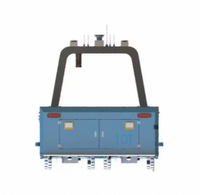OEM China 21 Ton AGV Robot Navigasi Magnetik Penghindaran Rintangan Laser Sasis Mobil Kendaraan Berpemandu Otomatis