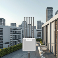 Punto de Acceso Inalámbrico Meiweisi HW3000L para Exteriores, Empresarial, 3000Mbps, AX3000, WiFi 6, 11ax, 500m, Wave2, 4x4, Doble Banda, Alta Potencia