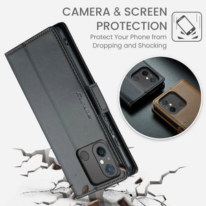CaseMe-Portefeuille RFID vintage pour Redmi 13C 12 C 11A Note 13 Pro 4G, étui magnétique pour cartes de crédit, étui à rabat pour Redmi 13C - Product Image 5