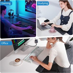 Support ergonomique en mousse à mémoire de forme pour le <span class=keywords><strong>coude</strong></span>, le bras, la paume, le poignet et l'avant-bras, antidérapant, design séparé, pour <span class=keywords><strong>bureau</strong></span>, en forme de L - Product Image 5