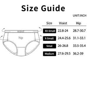 Culottes menstruelles en coton ultra-fin 4 couches anti-fuites <span class=keywords><strong>pour</strong></span> adolescentes et étudiantes, flux abondant, vente en gros - Product Image 5