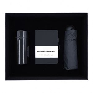 Promotional Corporate Giveaways PU Notebook Umbrella and Tumbler <b>Gift</b> Box With Custom Logo for Business Welcome <b>Gifts</b> - Product Image 3