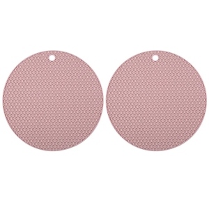 Heat Resistant <b>Silicone</b> Mat Drink Cup Coasters Nonslip Pads Pot Holder Table Placemat Kitchen Accessories - Product Image 1