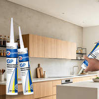 GUFENG GP Mastic silicone direct pour fissures de béton, pour cadres de fenêtres et de portes