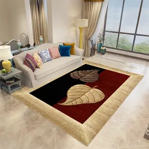 High Quality Cheap Anti Slip Super Soft Washed Bedroom Living Room Sofa Coffee Table Carpet Mat 3D Printed Carpets