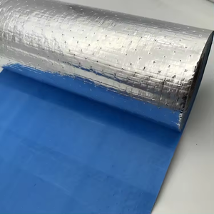 Envoltura de pared con aislamiento térmico de Kingway, papel de aluminio reflectante térmico, material laminado tejido PE azul, sarking de techo - Product Image 3