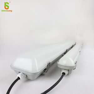 Factory Direct Ip65 Waterproof Led Strip <b>Light</b> Anti Corrosion 1.2m 4ft 40w 60w Office Warehouse Garage <b>Workshop</b> Tri-Proof <b>Light</b> - Product Image 1