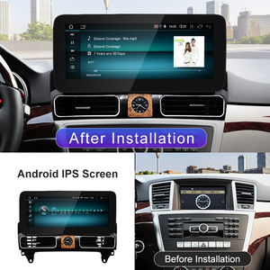 STWEI จอภาพมัลติมีเดียระบบ Android 15 ขนาด 12.3 นิ้ว รองรับ Wireless CarPlay สำหรับรถยนต์ Mercedes Benz M Class W166 ML250 350 พร้อมระบบนำทาง GPS - Product Image 3