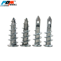 Ancres à béton auto-perceuses de haute qualité 13*42mm, Ancres métalliques pour plaques de plâtre, Ancres en acier pour plaques de plâtre, Ancres pour plaques de plâtre pour béton