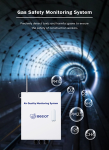 Công nghiệp ngoài trời chất lượng không khí Màn hình PM2.5 PM10 co No2 SO2 O3 H2S TVOC bụi phân tích khí cảm biến cho Trạm thời tiết - Product Image 4